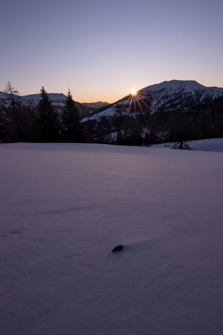 Erster Sonnenaufgang in 2020