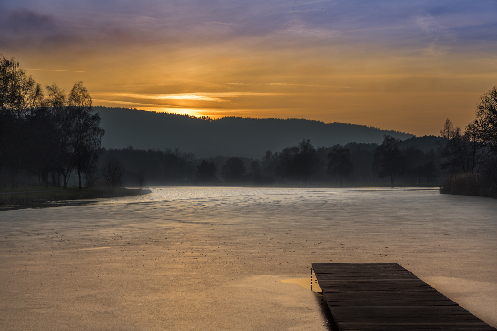 Erster Sonnenuntergang 2014