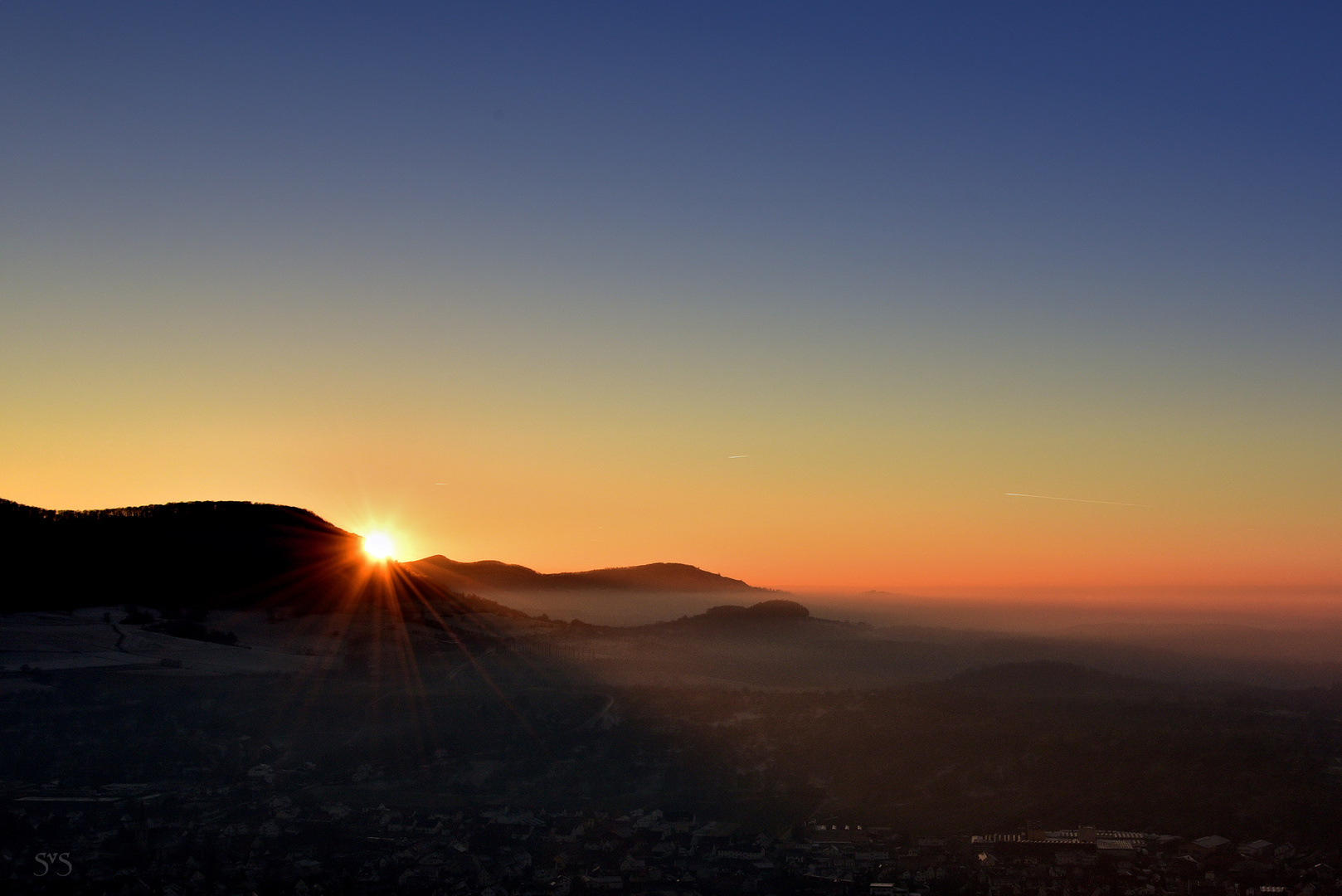 Erster Sonnenuntergang 2017