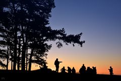 Erster Sonnenuntergang 2017