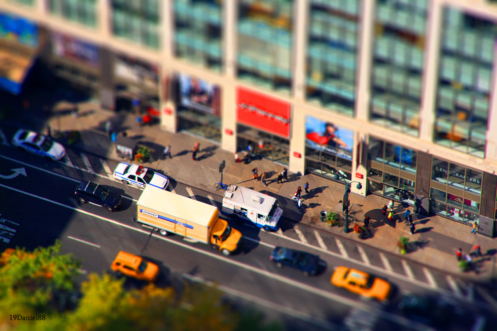 erster Tilt / Shift Versuch