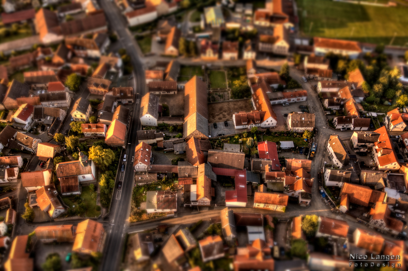 erster Tilt Shift versuch mit GIMP