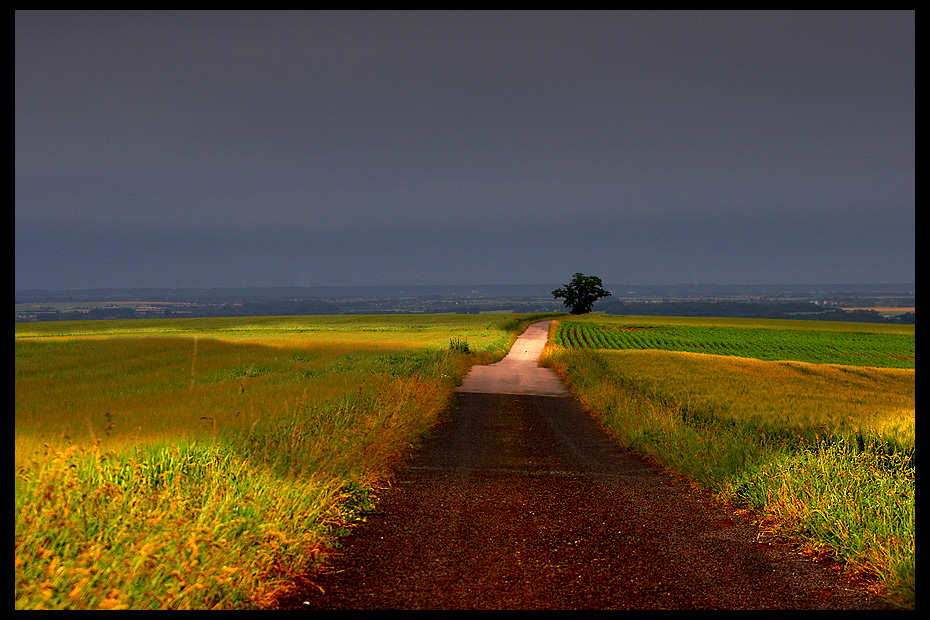 Erster Versuch - Landschaft