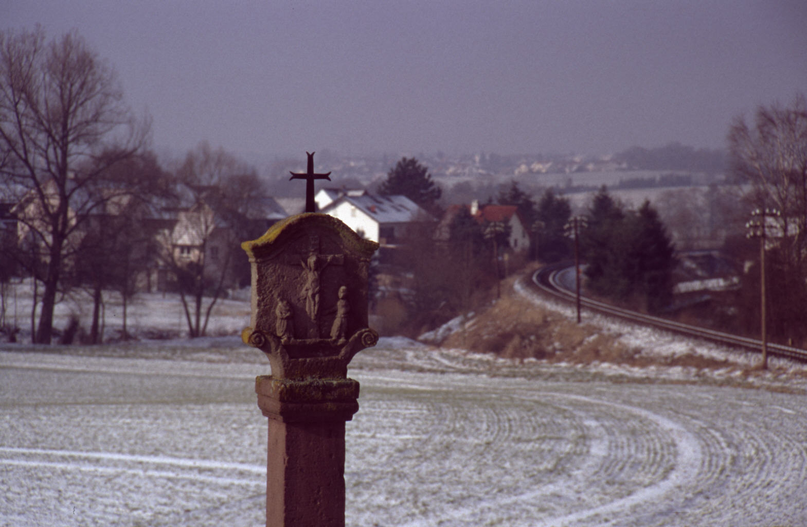 erster Wintereinbruch