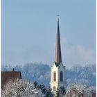 Erster zaghafter Schnee in Matzingen