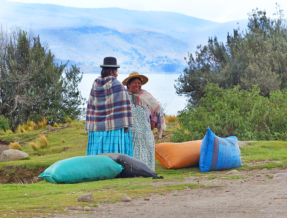 Erstes Bild nach dem Grenzübertritt nach Bolivien