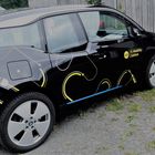 Erstes E-Mobil zu Besuch in unserem Hof 05.08.18