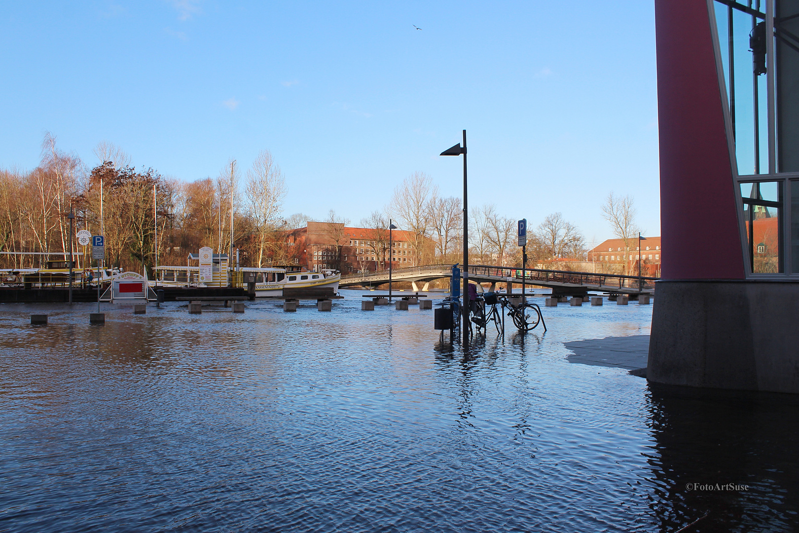 Erstes Hochwasser 2019