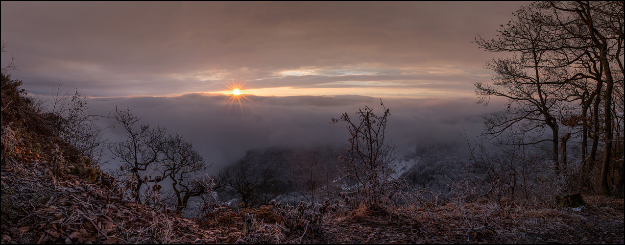 Erstes Licht...