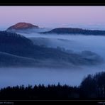 Erstes Licht an der Milseburg