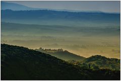 Erstes Licht im Val di Merse