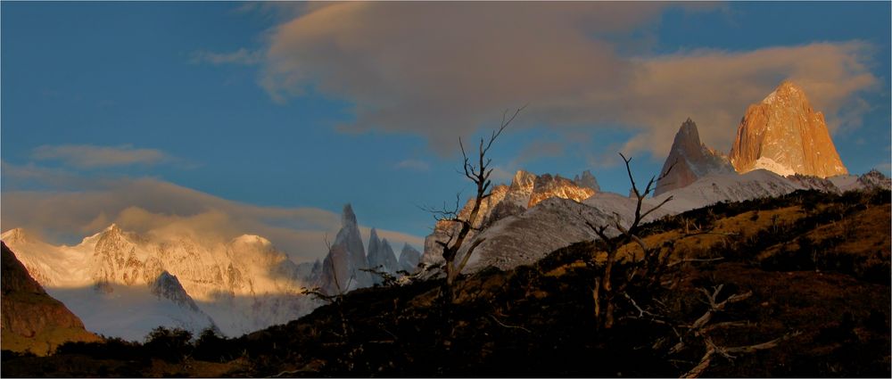 ERSTES LICHT ÜBER PATAGONIEN