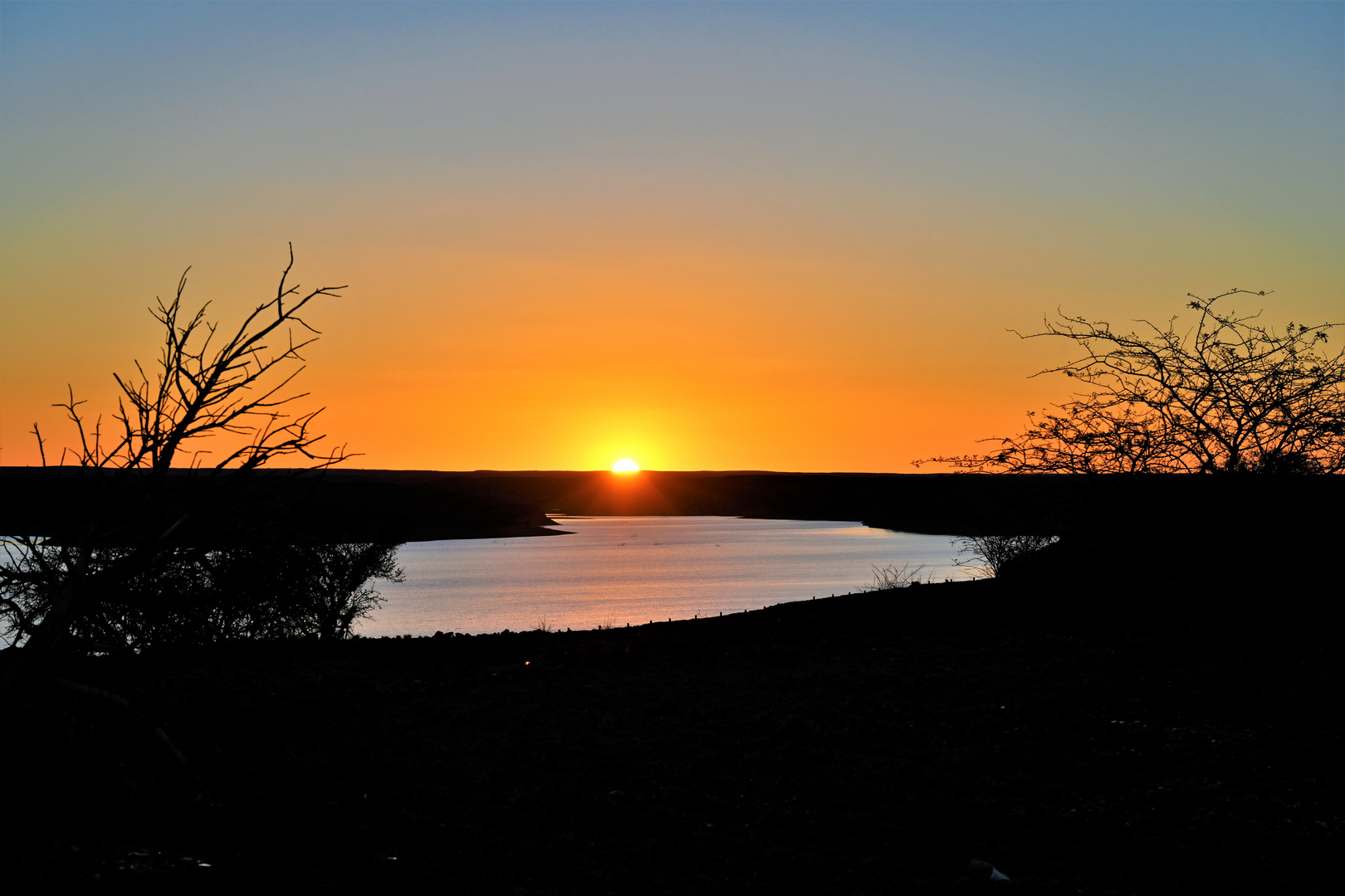 Erstes Morgenlicht