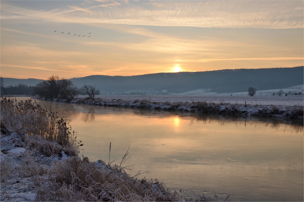 erstes Morgenlicht...