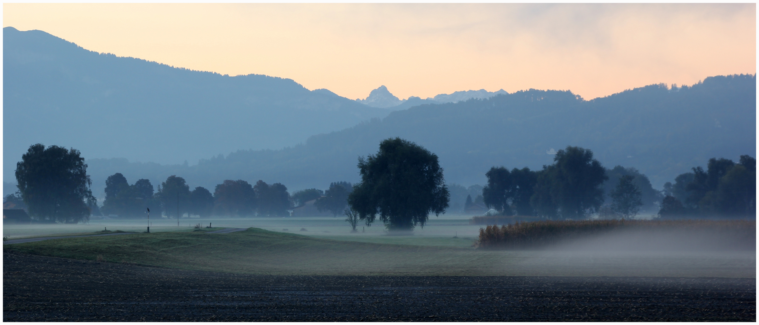 erstes Morgenlicht