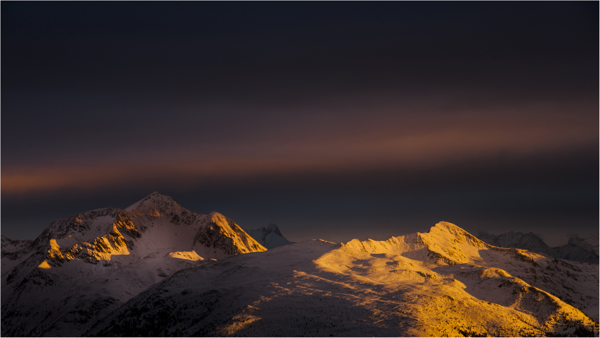 Erstes Sonnenlicht