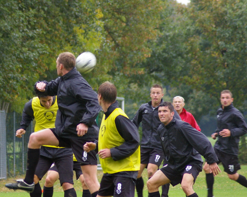 Erstes Training bei Dynamo Dresden unter Ede Geyer