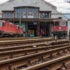 ERSTFELD - Eisenbahndepot der klassischen Gotthardbahn