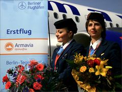 Erstflug der ARMAVIA ...