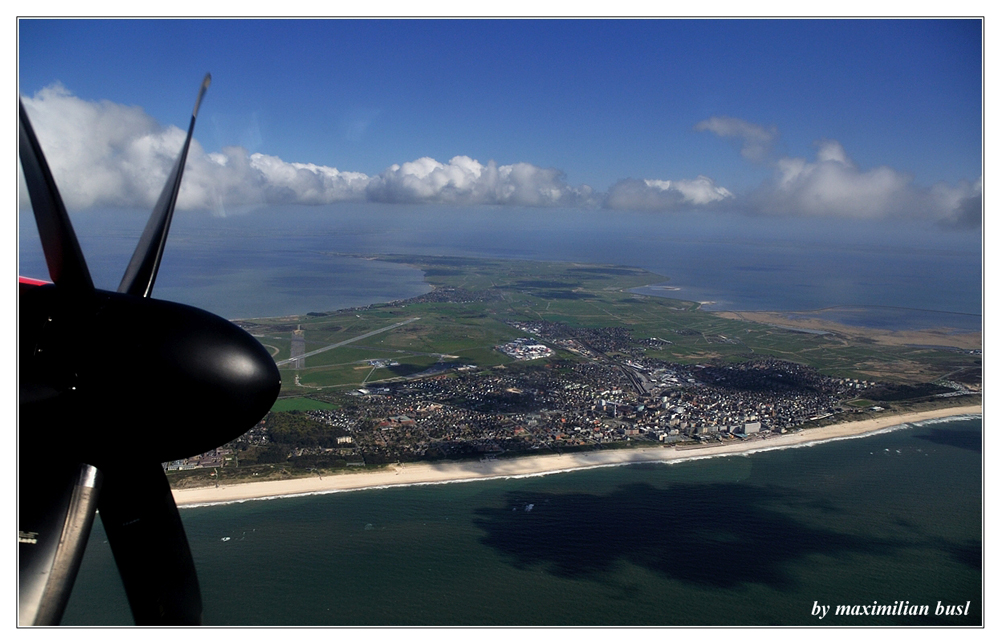 Erstflug Nürnberg-Sylt