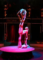 Erstklassige Darbietung im neuen Circusprogramm 2008 im Circus "RONCALLI."
