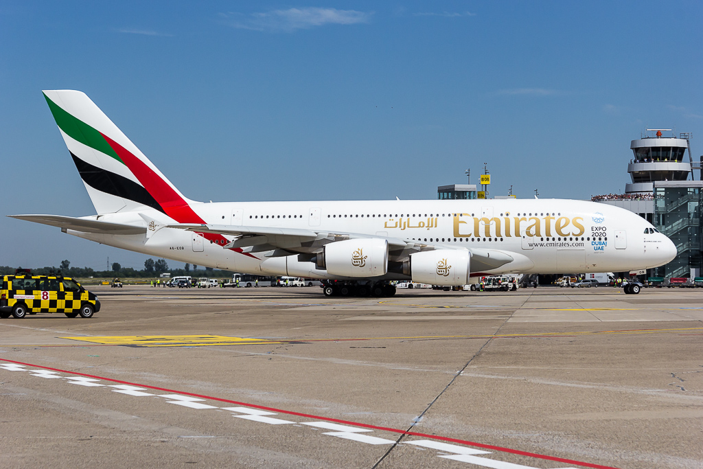 Erstladung EK A380 DUS