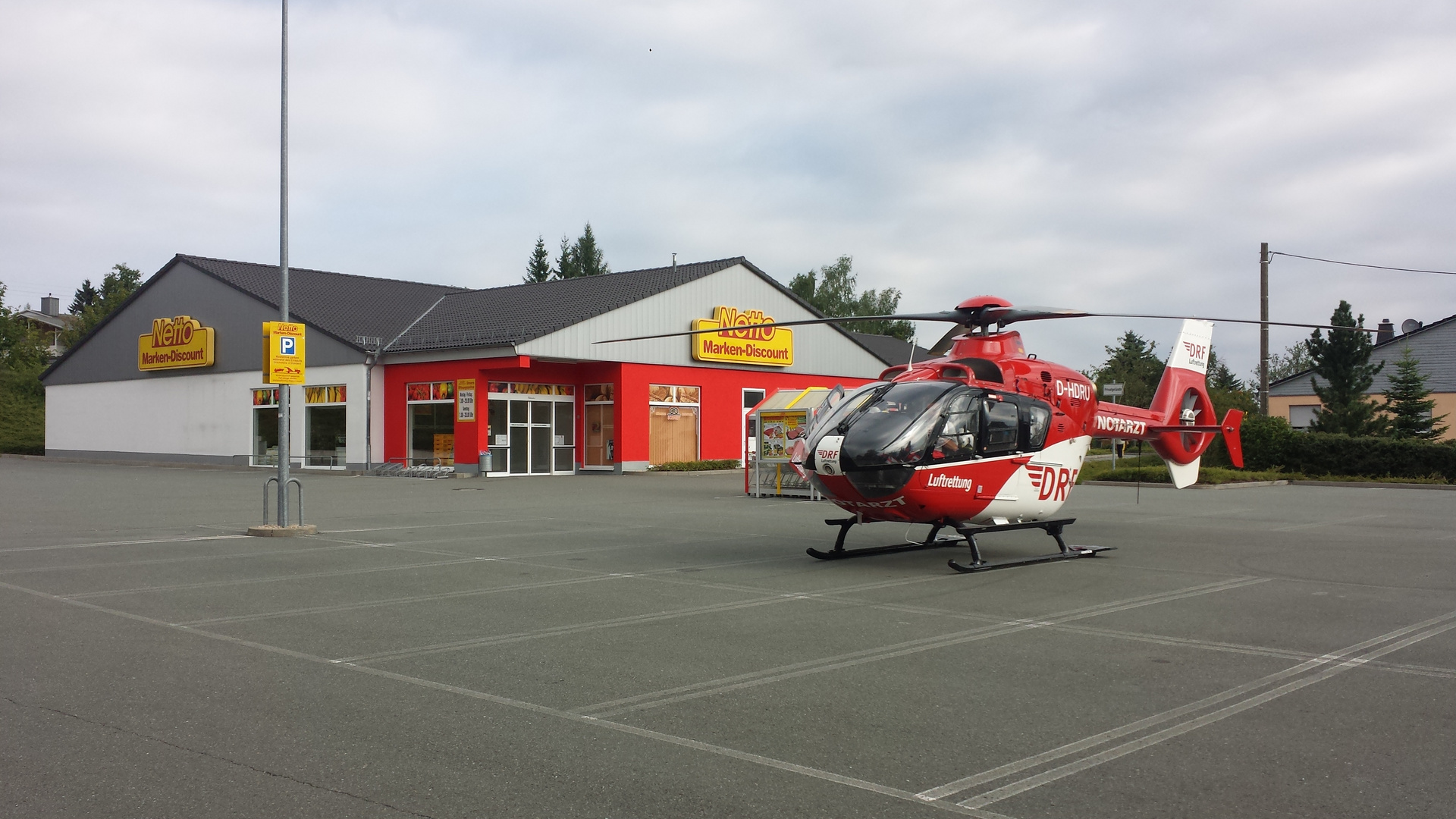 Erstmal Schnell zu Netto gesehen und Aufgenommen in Stollberg / Erzgebirge