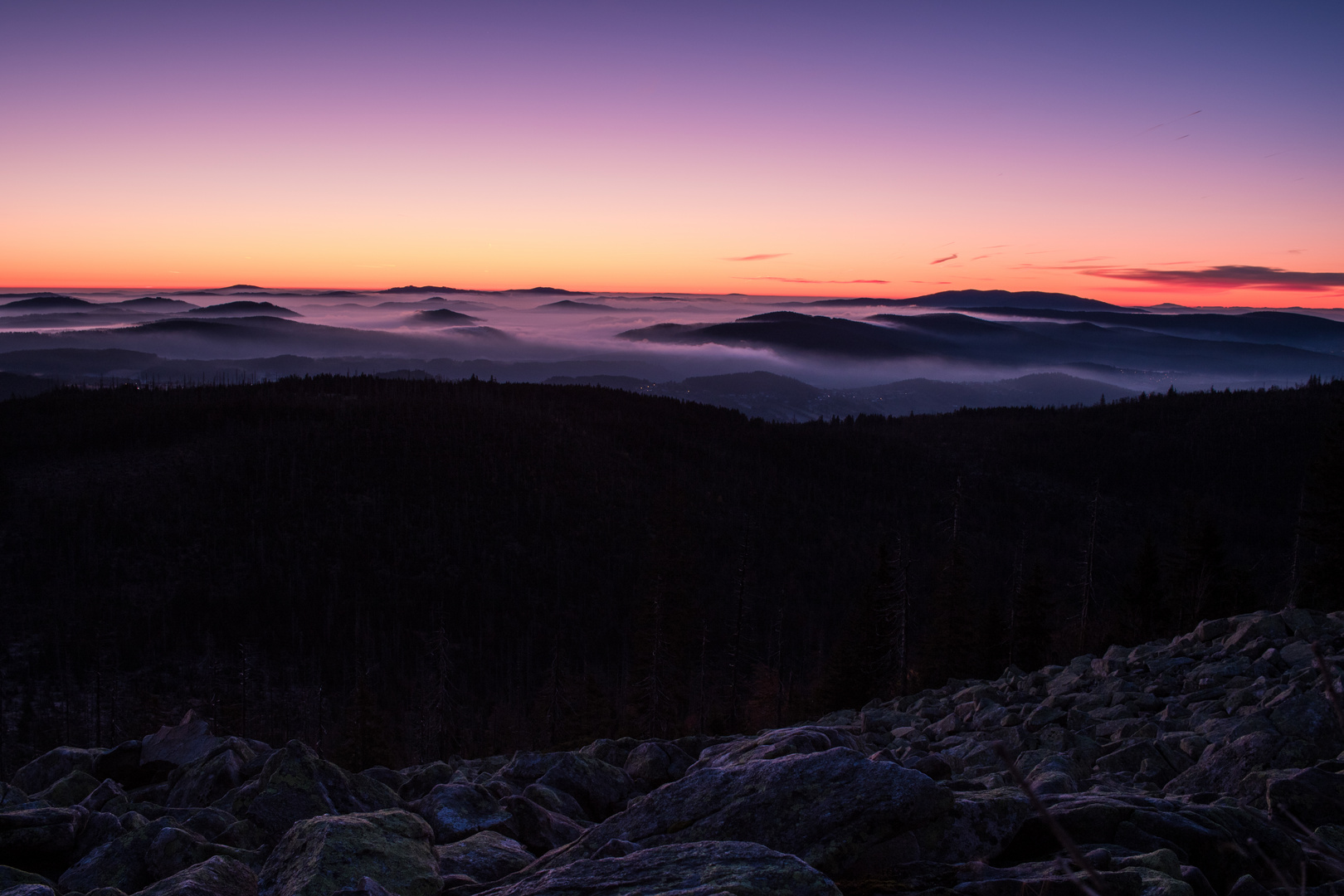 Erwachen im Bayerischenwald