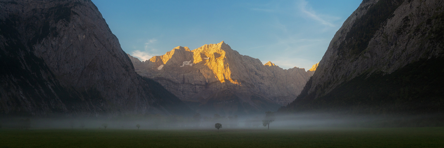 Erwachen im Karwendel