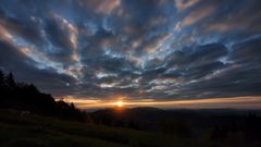 Erwacht am Hochblauen Südschwarzwald