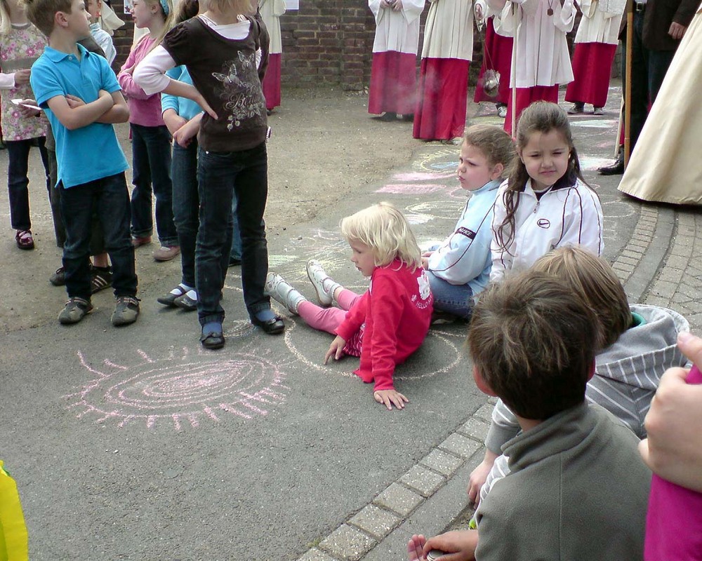 Erwartung des Kinder.