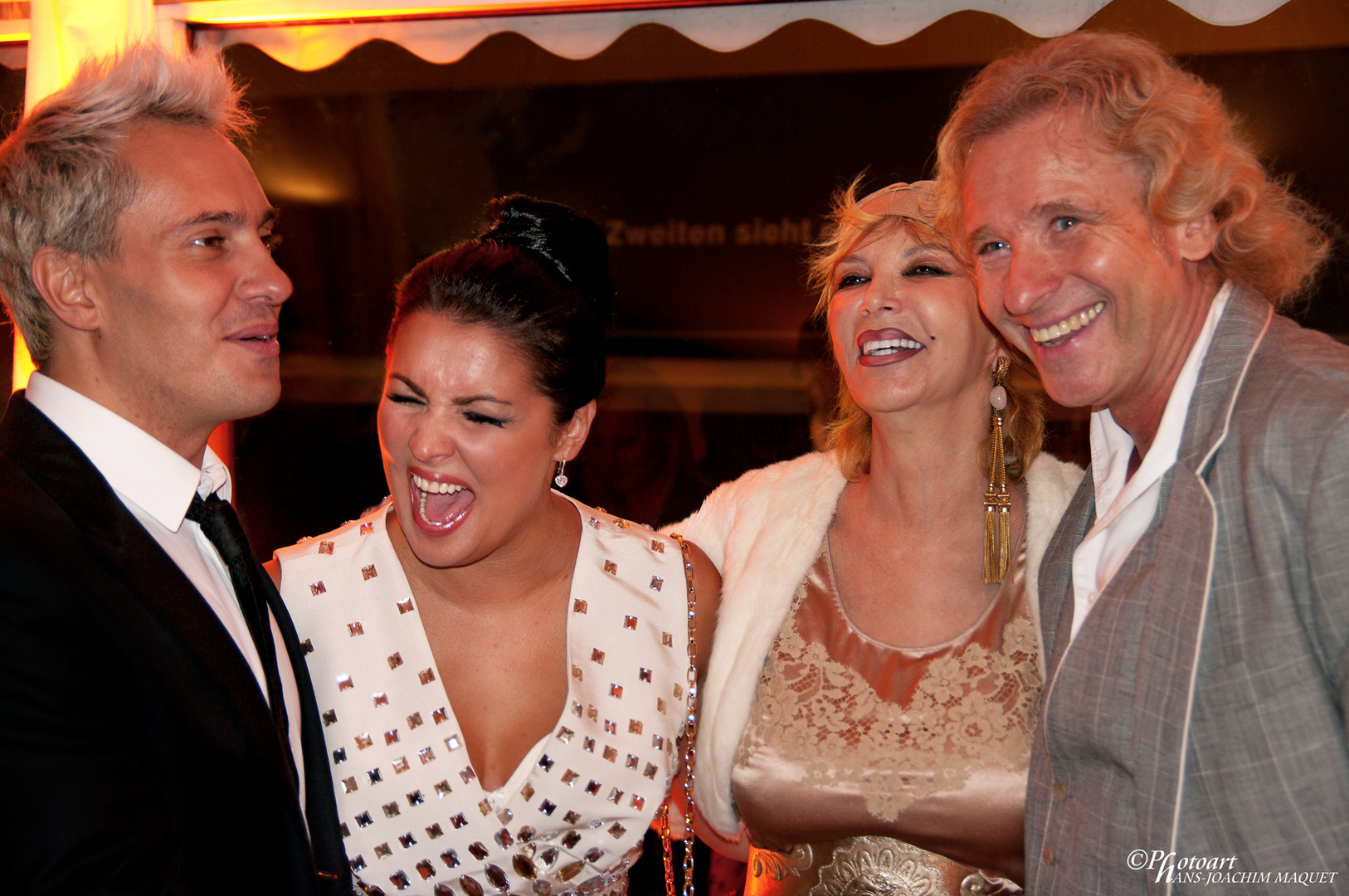 Erwin Schrott; Anna Netrebko u.Thea, Thomas-Gottschalk