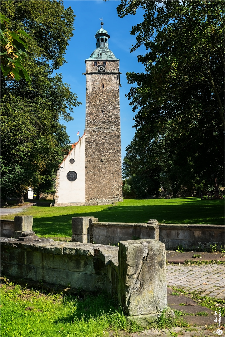 Erxleben, Turm der Schlosskapelle