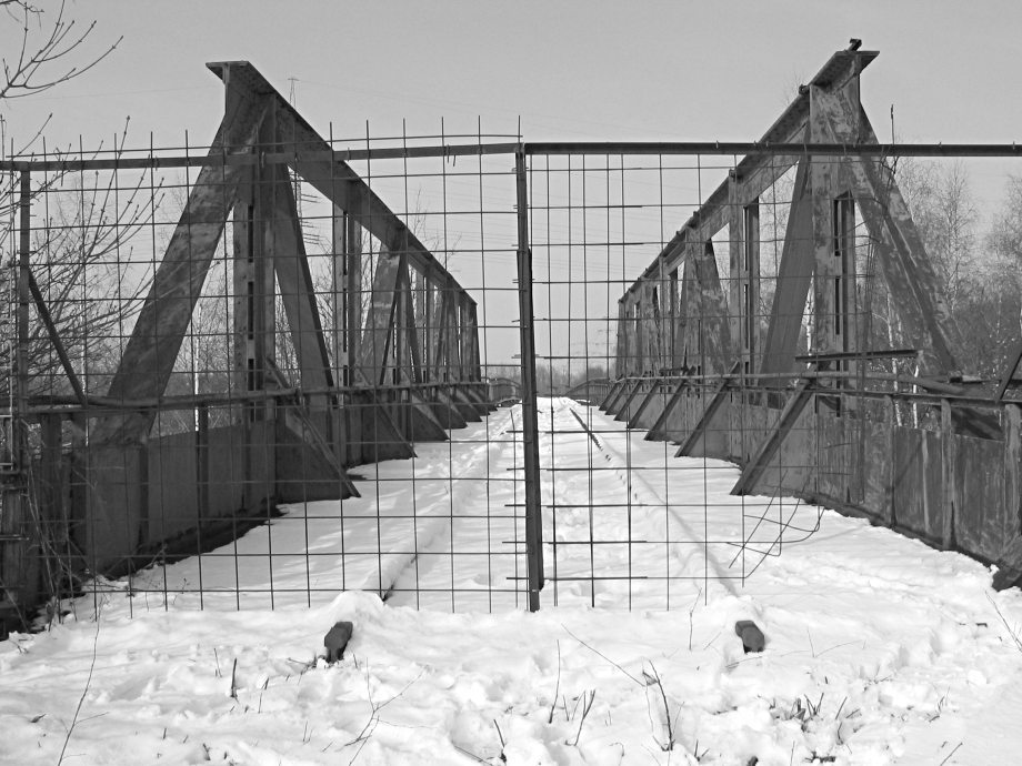 Erzbahntrasse Bo-Ge im Schnee