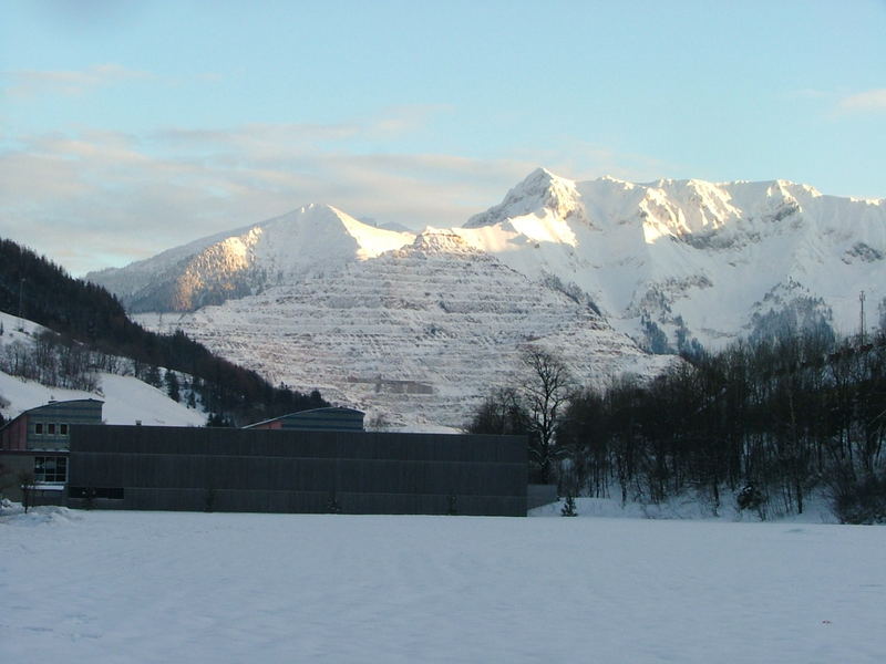 Erzberg und Eisenerzer Alpen im Winter