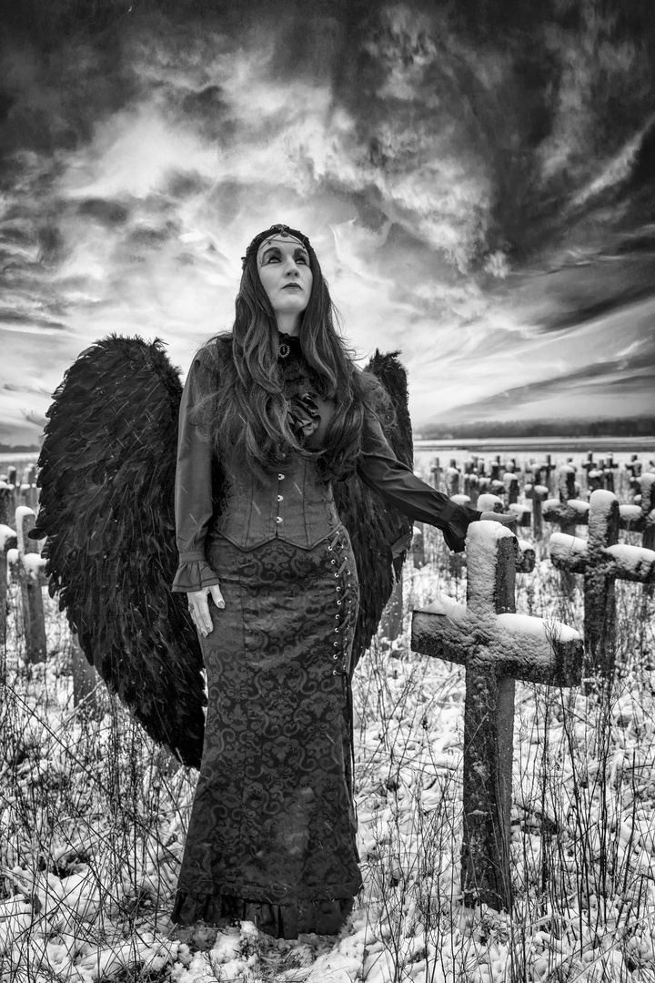 Erzengel Azrael Foto Bild Trauer Grab Leben Bilder Auf Fotocommunity