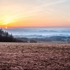 •Erzgebirge an Saharastaub•