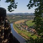 Erzgebirge, Basteiblick