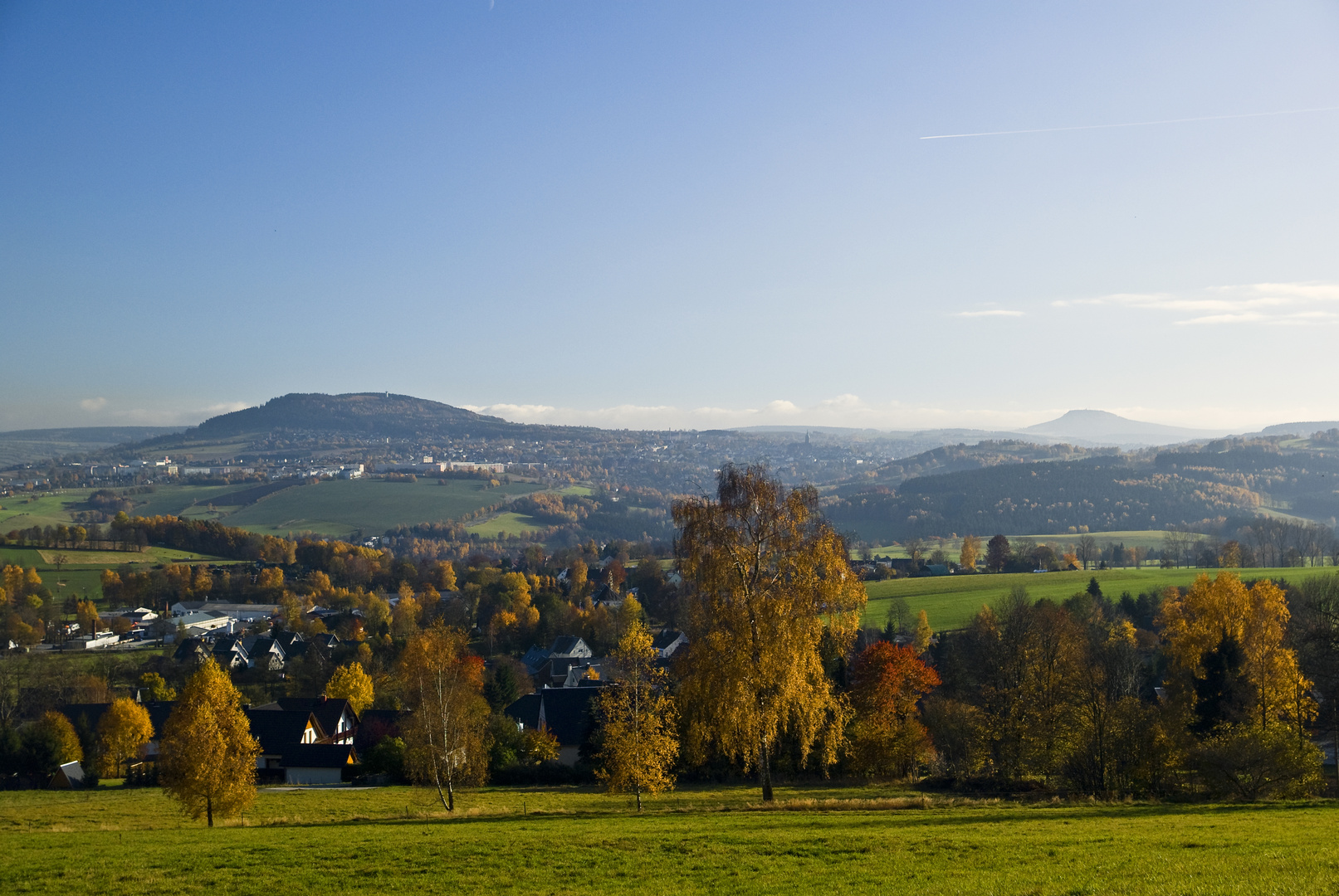 Erzgebirge im Herbst