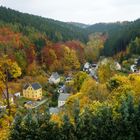 Erzgebirge im Herbstbunt