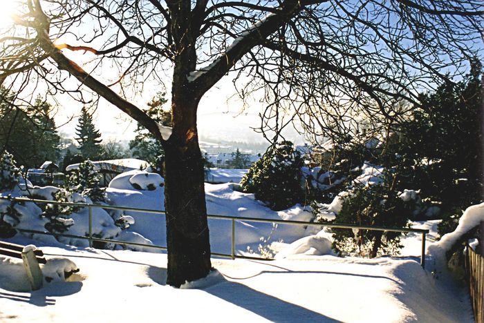 Erzgebirge im Winter