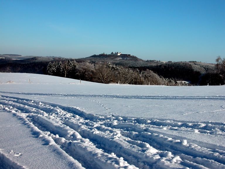 Erzgebirge im Winter (Schloß Augustusburg)