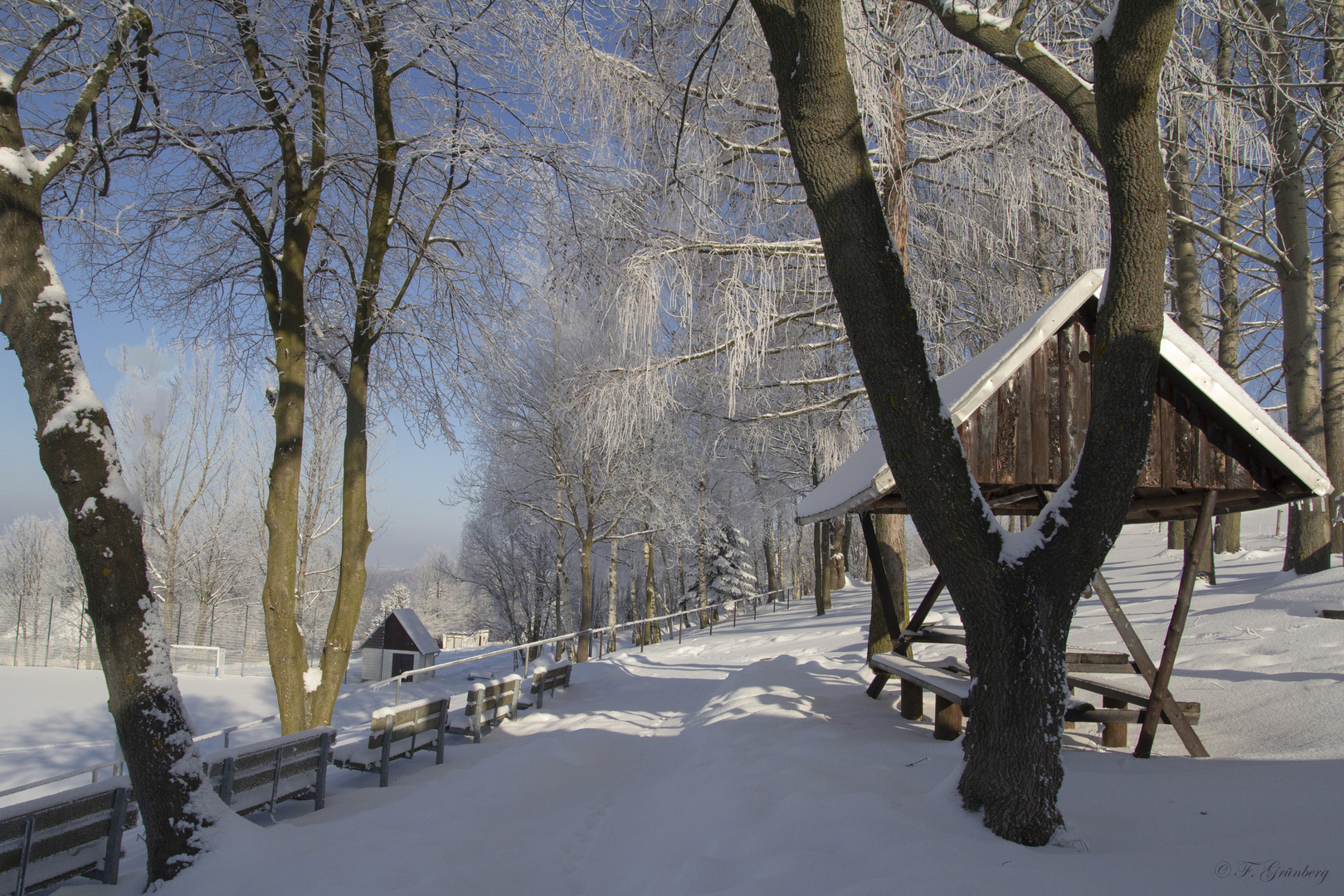 Erzgebirge Winter