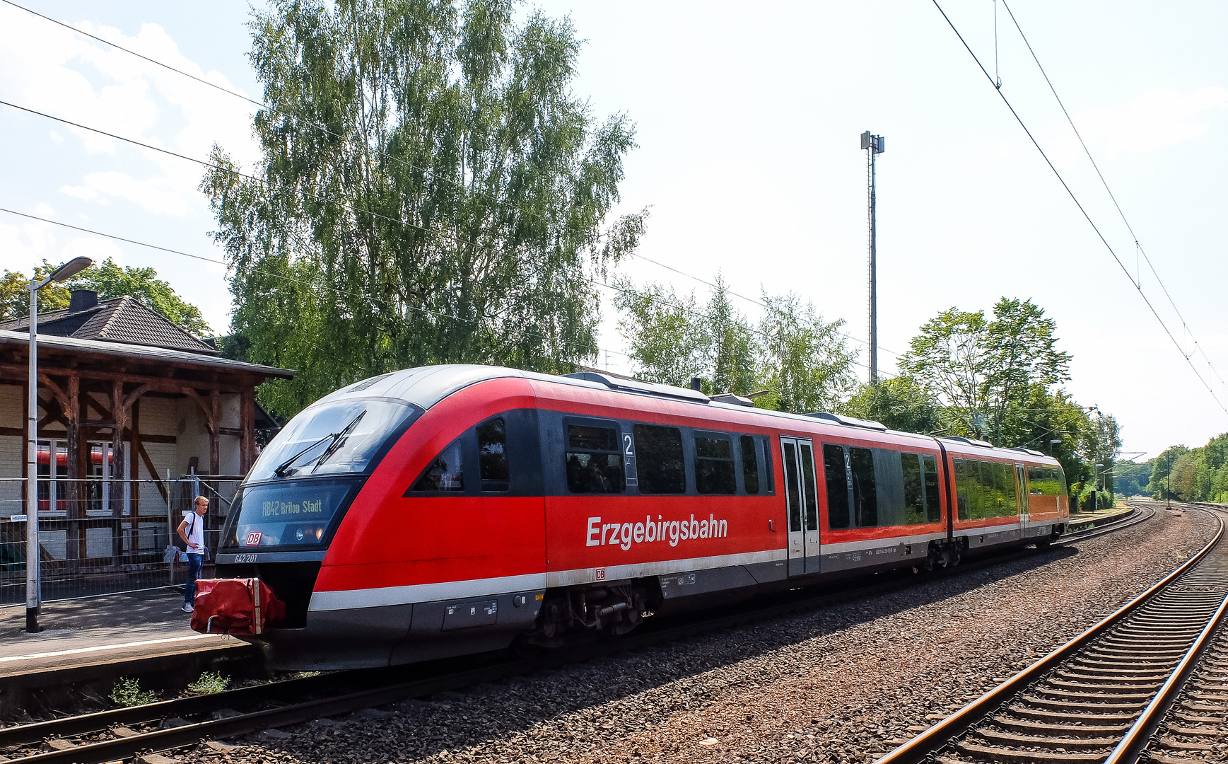 Erzgebirgsbahn in Marburg