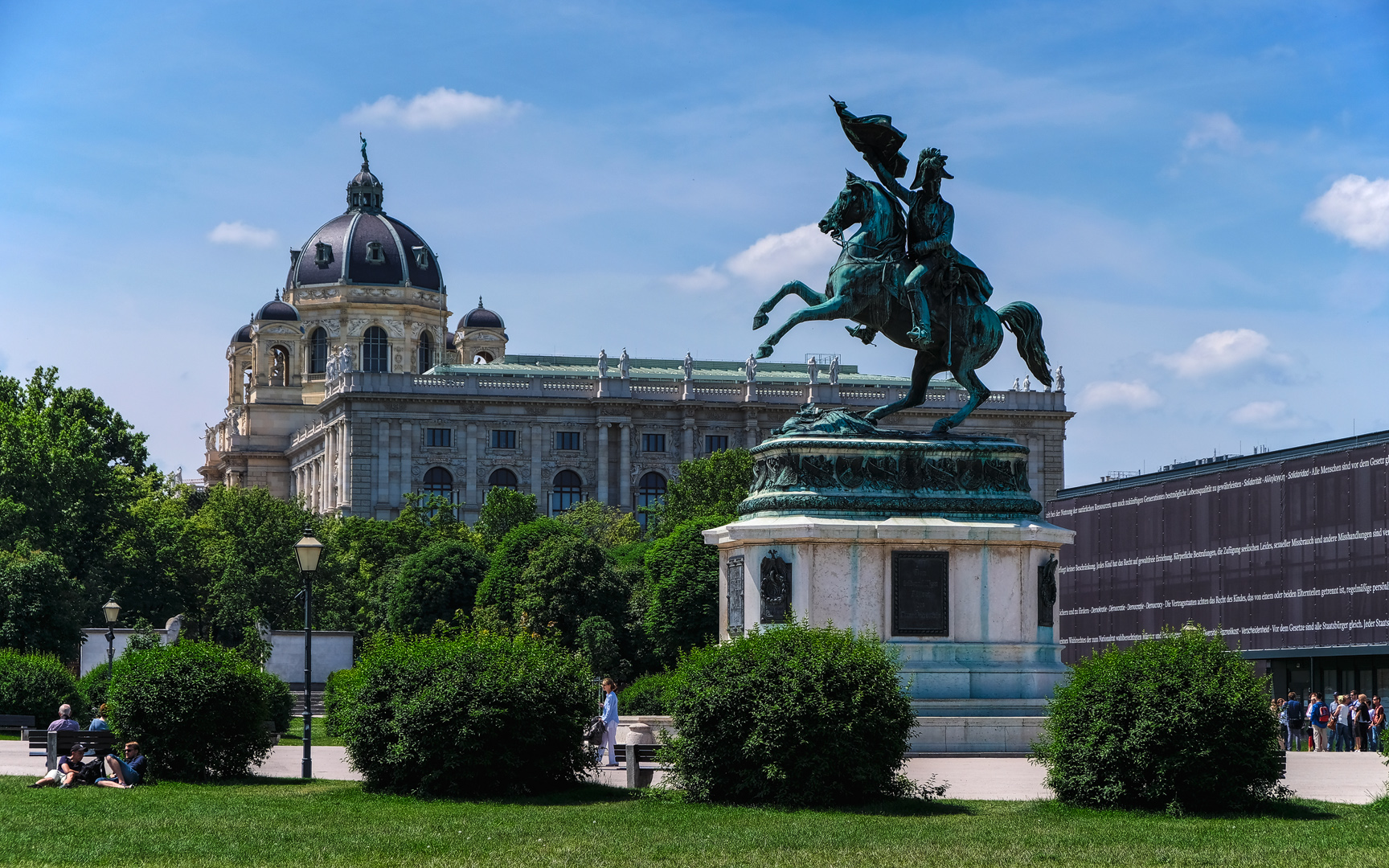 Erzherzog Karl, der Bronzene Reiter