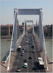 Erzsébet Bride (Elisabeth Brücke) in Budapest