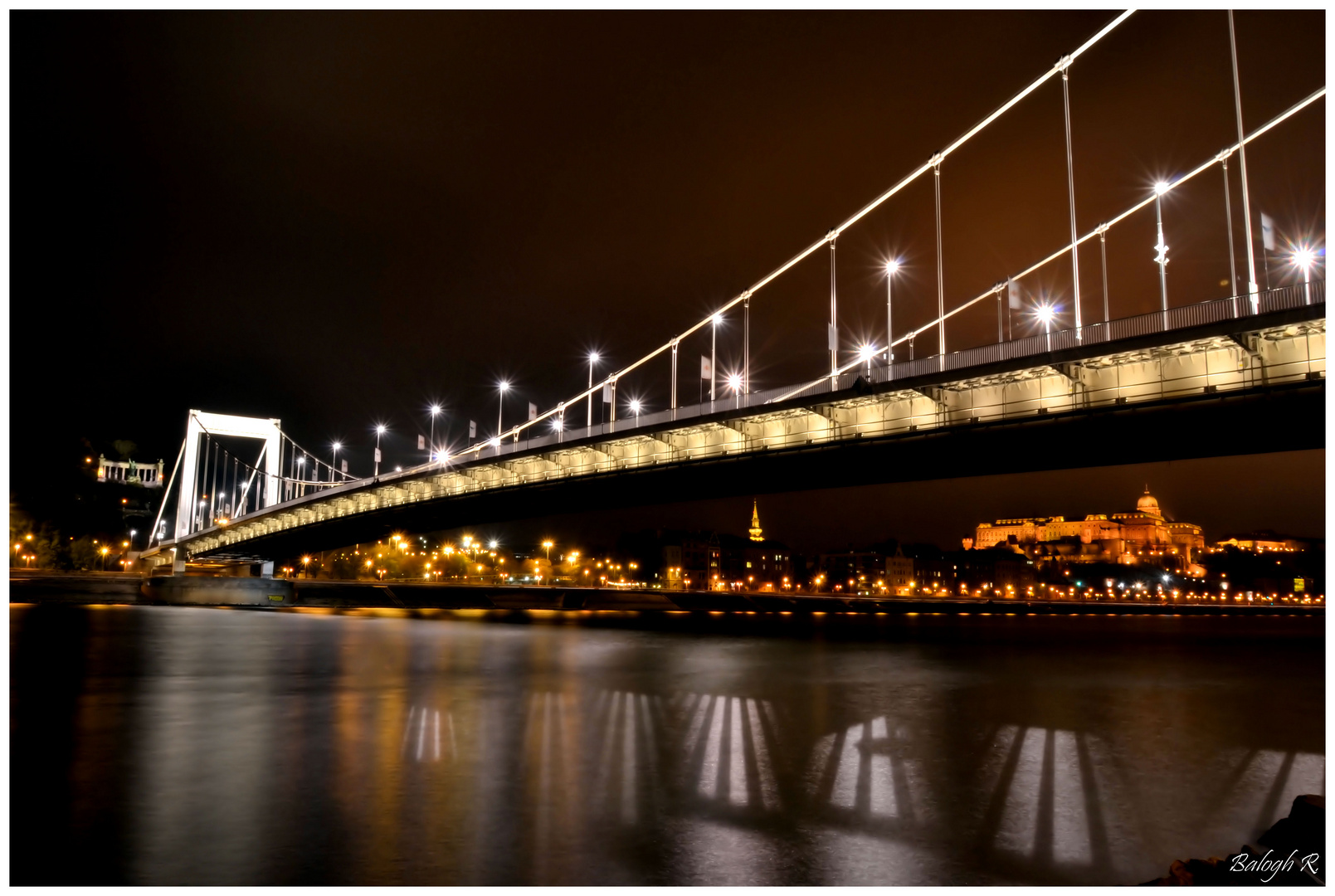 Erzsébet brücke/ Budapest