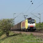 ES 64 F4 - 206 (Locon) mit einem Güterzug in Erbach (Rheingau)