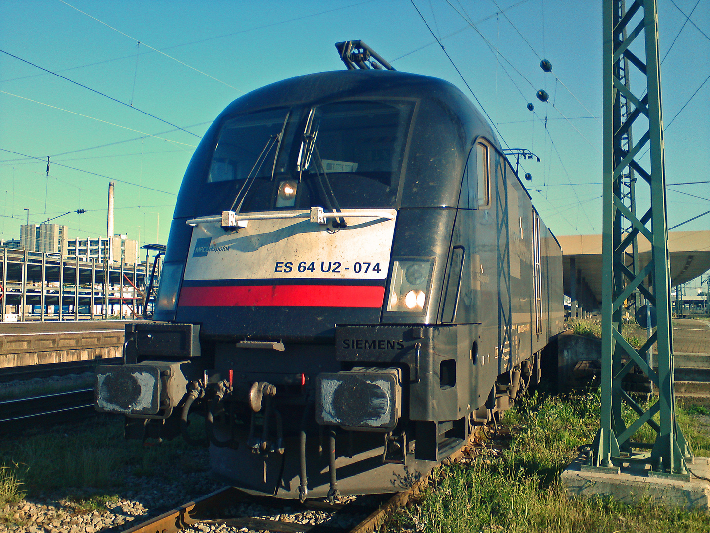 ES 64 U2 074 (182 574) in Basel Bad Bf