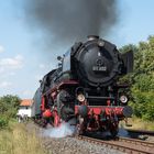 Es arbeitet sich 01 202 an der Blockstelle Streitmühle die Schiefe Ebene empor